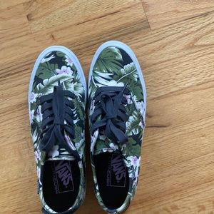 Vans floral sneakers W8